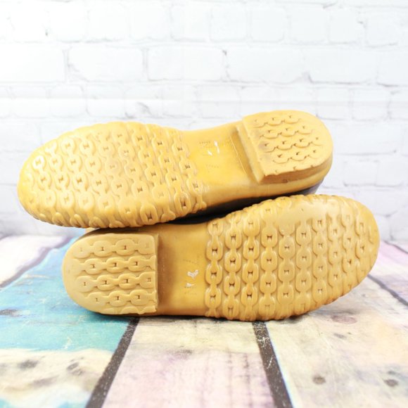 Vintage LL Bean 10" Unlined Brown Maine Hunting Shoe Duck Boots Size 7 N - Picture 9 of 9